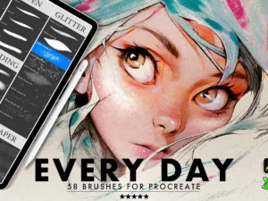 58 procreate brushes for every day01 84075