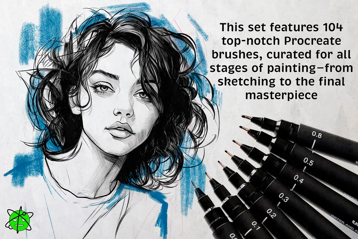 All In One Procreate Brush Set 6 all in one procreate brush set2 84062