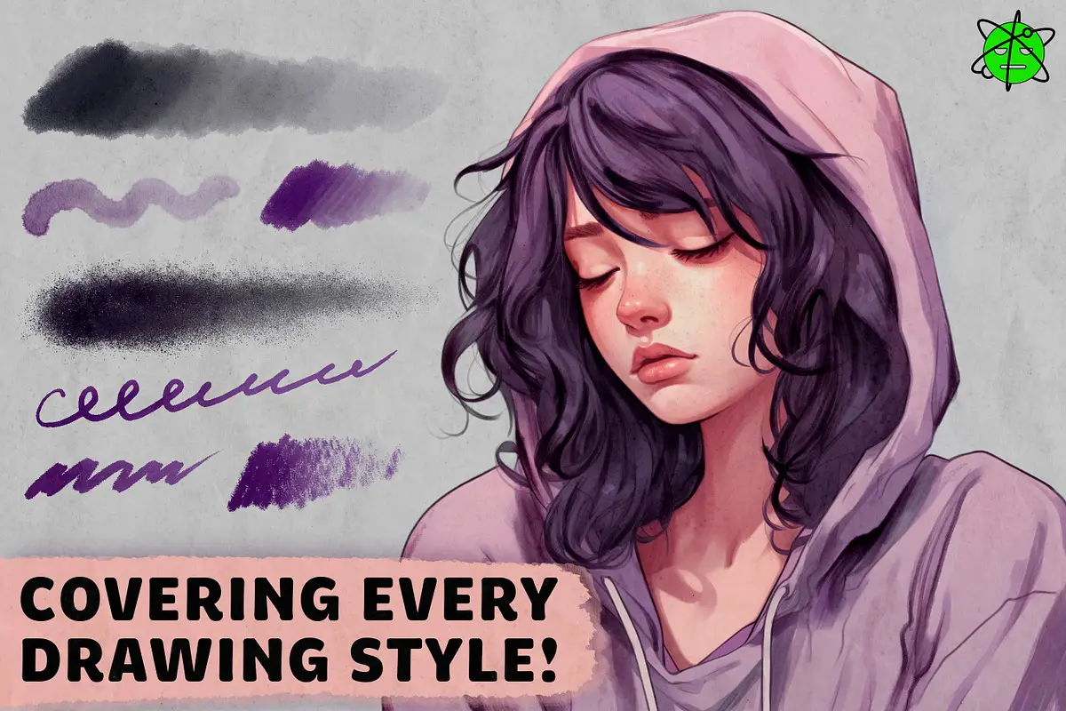All In One Procreate Brush Set 9 all in one procreate brush set3 84031