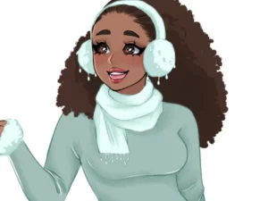 cartoon curl hair brushset procreate (3) 83170