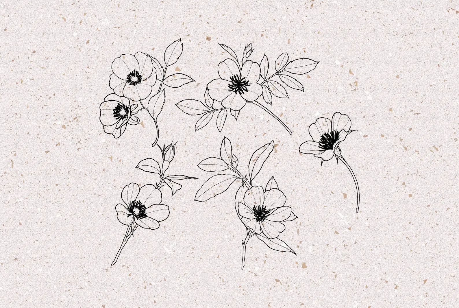 Cherry blossom stamps procreate 8 cherry blossom stamps procreate (8) 83007