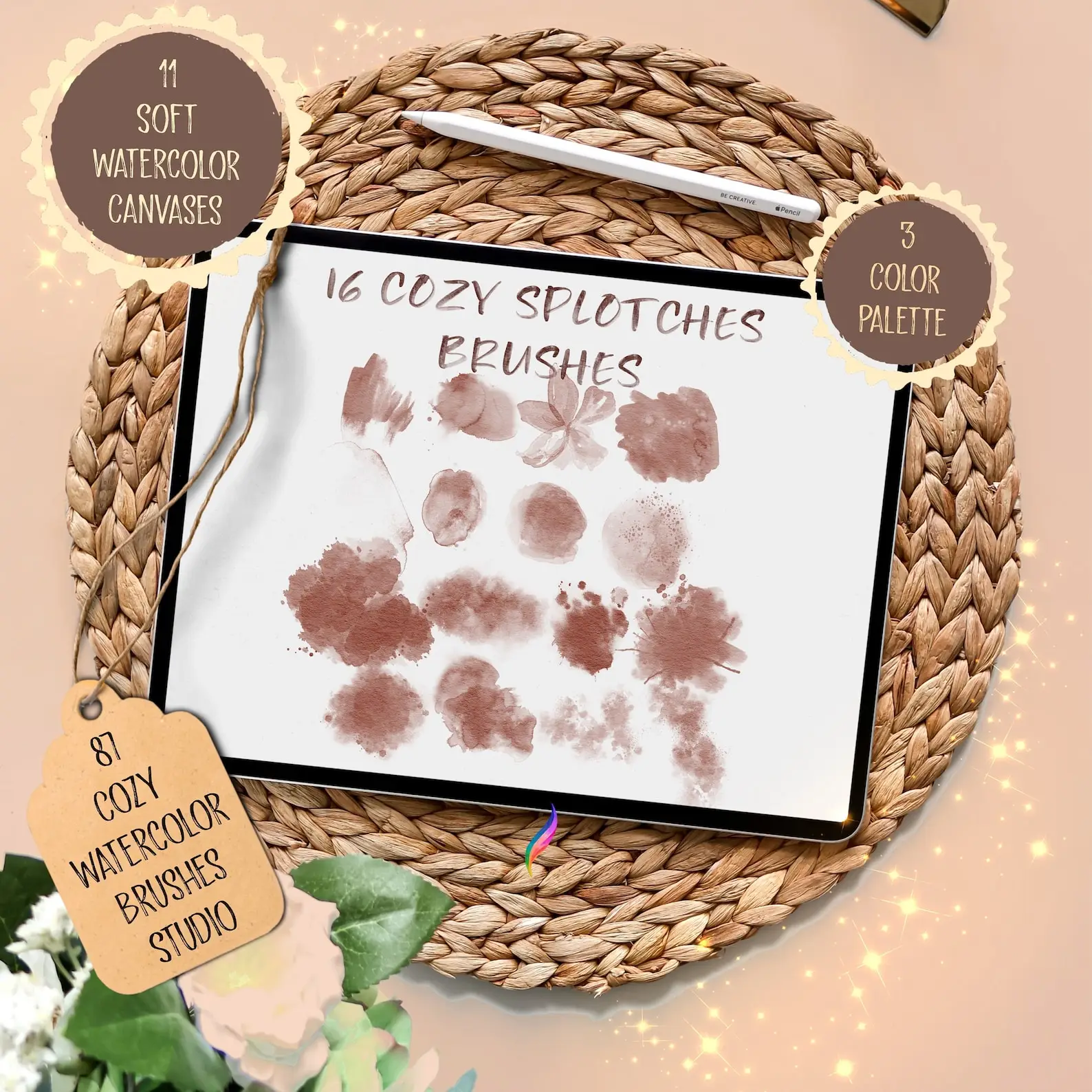 Cozy Watercolor studio brushes procreate 10 cozy watercolor studio brushes procreate (8) 83107