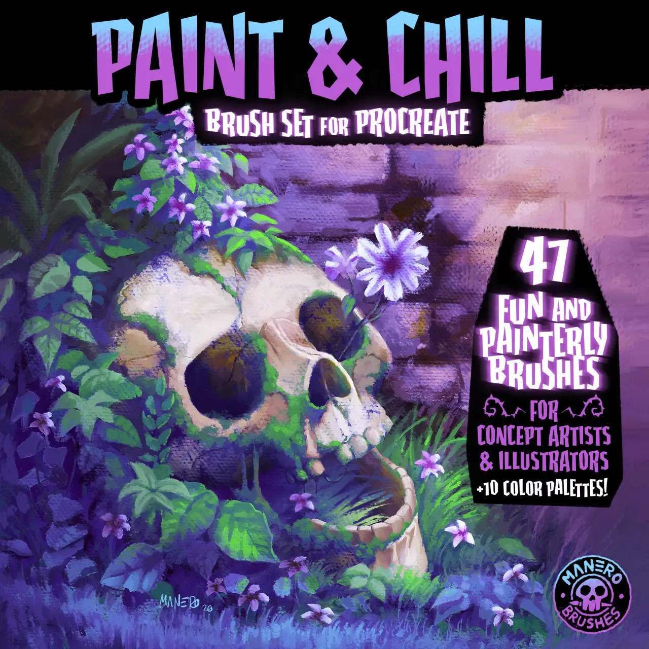 Paint &amp; Chill Brush Set for Procreate
