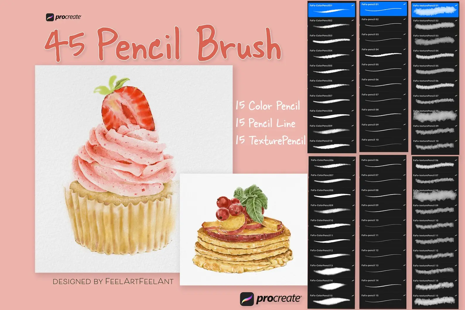 Pencil brushes procreate 4 pencil brushes procreate (2) (1) 83179