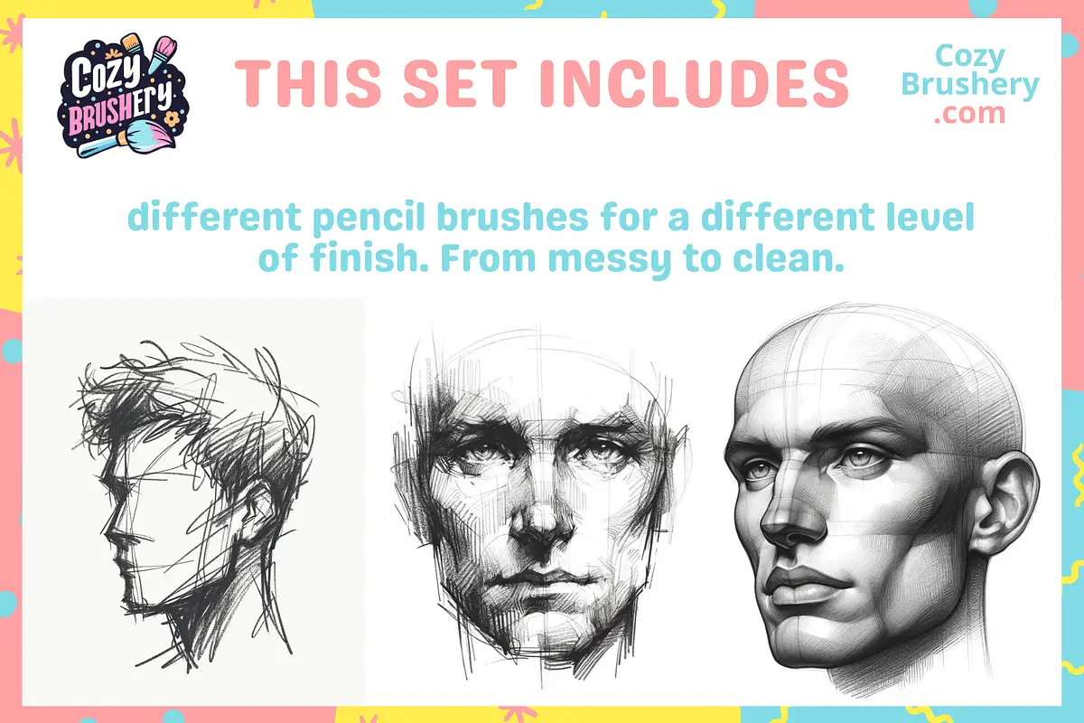 Pencil Paper Texture Brushes 12 pencil paper texture brushes04 82666