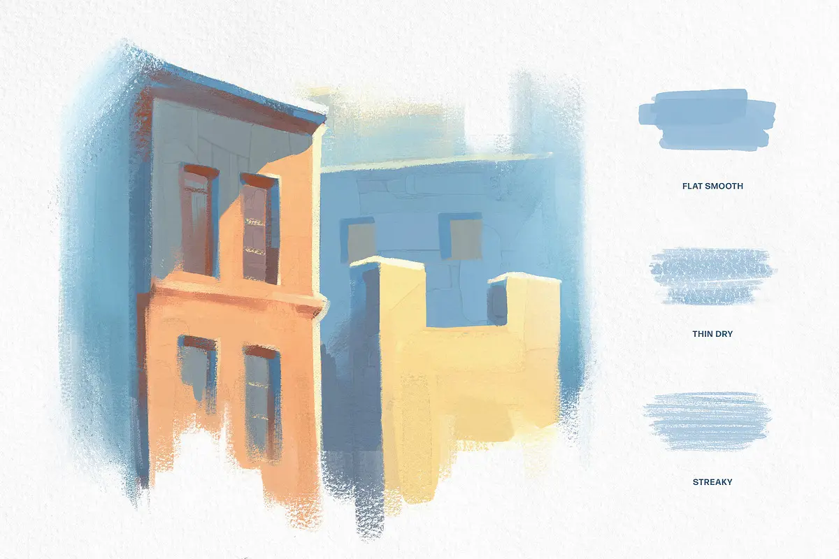 Photoshop Gouache Brushes Collection 7 photoshop gouache brushes collection6 83879