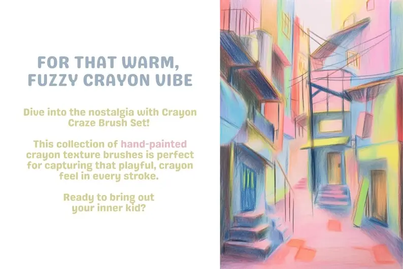 Procreate Big Crayon Box Brushes 7 procreate big crayon box brushes (2) 82188