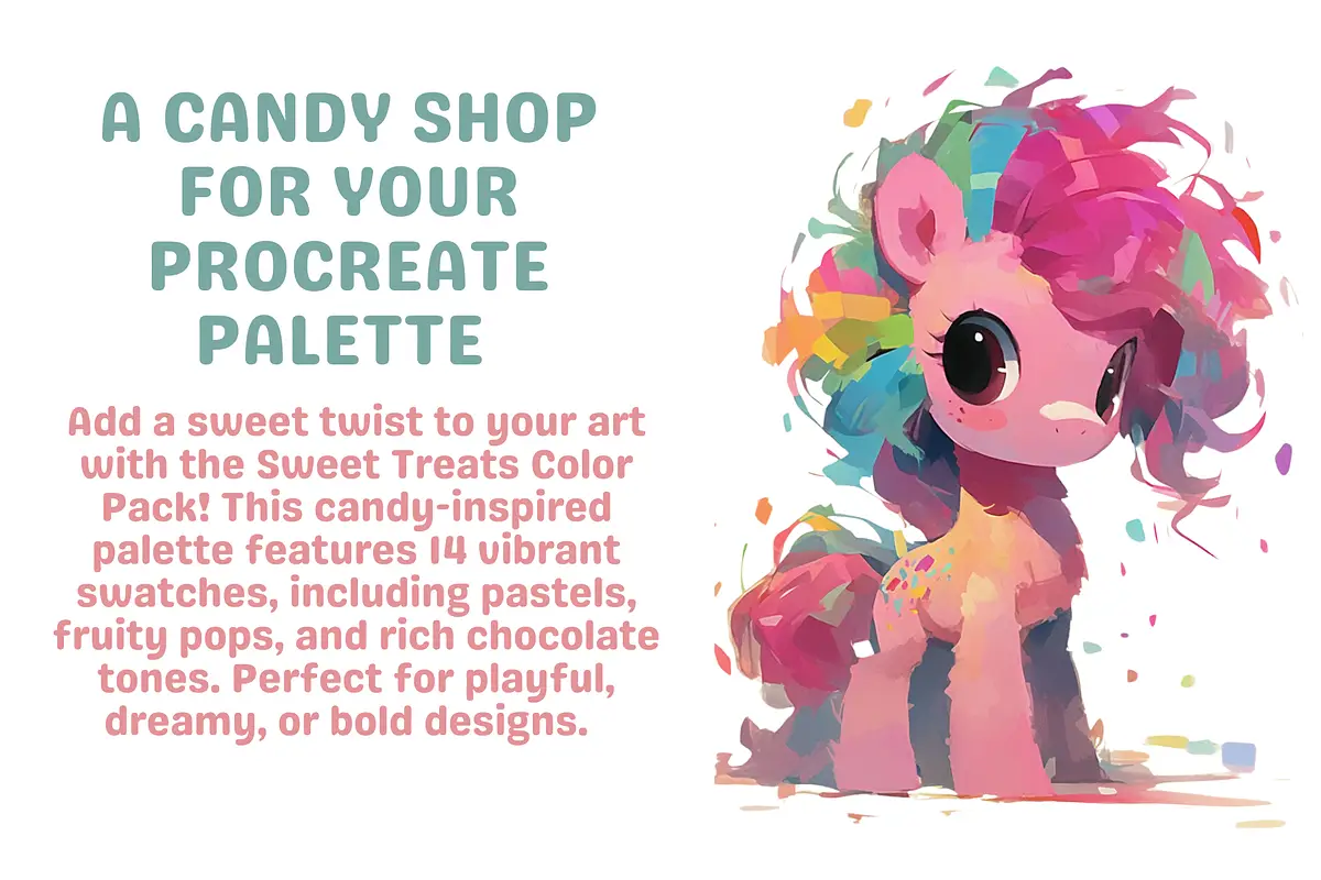 Procreate Candy Pastel Swatches 5 procreate candy pastel swatches2 82396