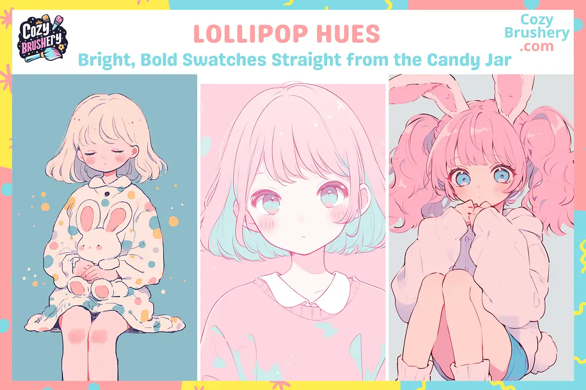 Procreate Candy Pastel Swatches 3 procreate candy pastel swatches5 82596