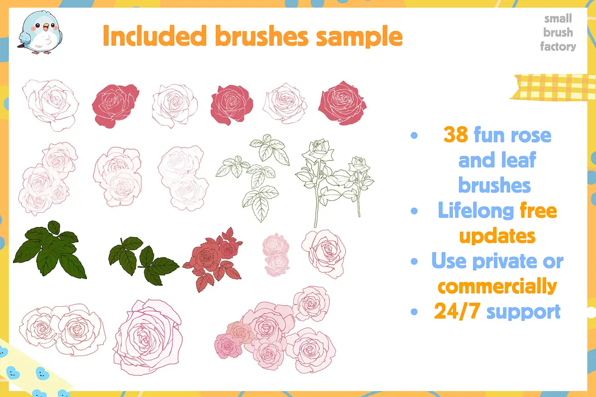 Procreate Magical Rose Brushes 4 procreate magical rose brushes2 82593