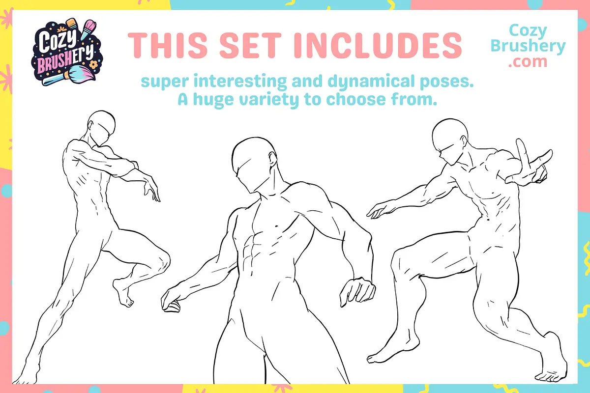 Procreate Male Anatomy Body Stamps 3 procreate male anatomy body stamps4 82393