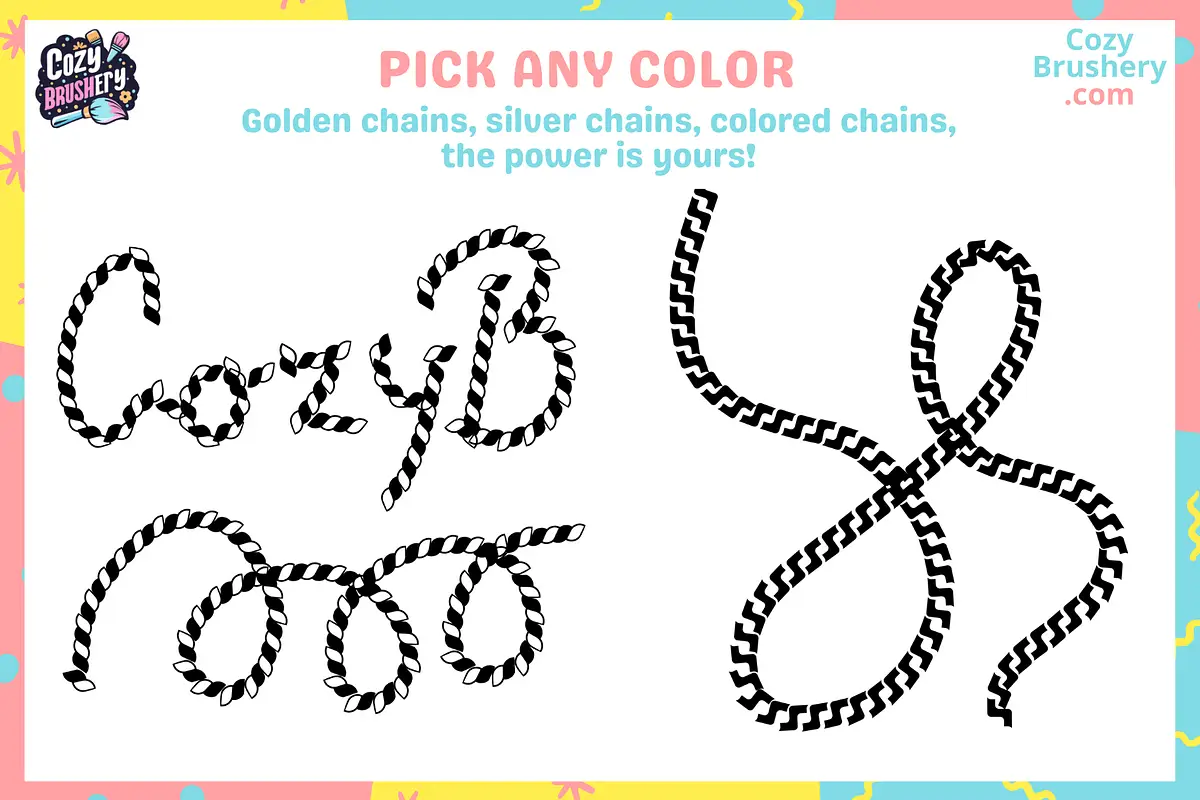 Procreate Metal Chain Brushes 5 procreate metal chain brushes4 82409