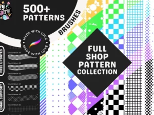 procreate seamless pattern brushes1 82753