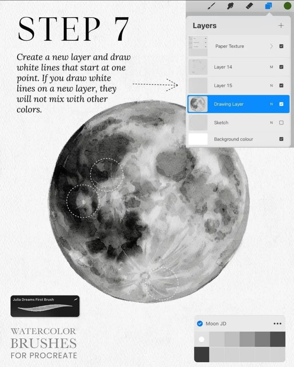 Step by step drawing moon for procreate 7 step by step drawing moon for procreate (3) 83628
