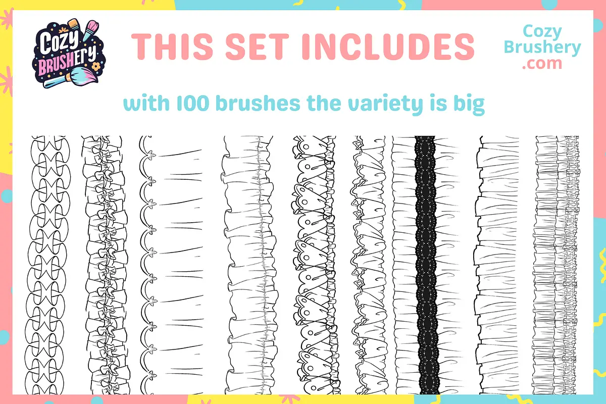 Ultimate Frill Ruffle Brushes 5 ultimate frill ruffle brushes03 82800