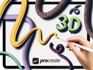 3d brushes for procreate1 84389