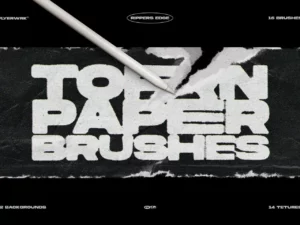 rippers edge torn paper brushes02 84298