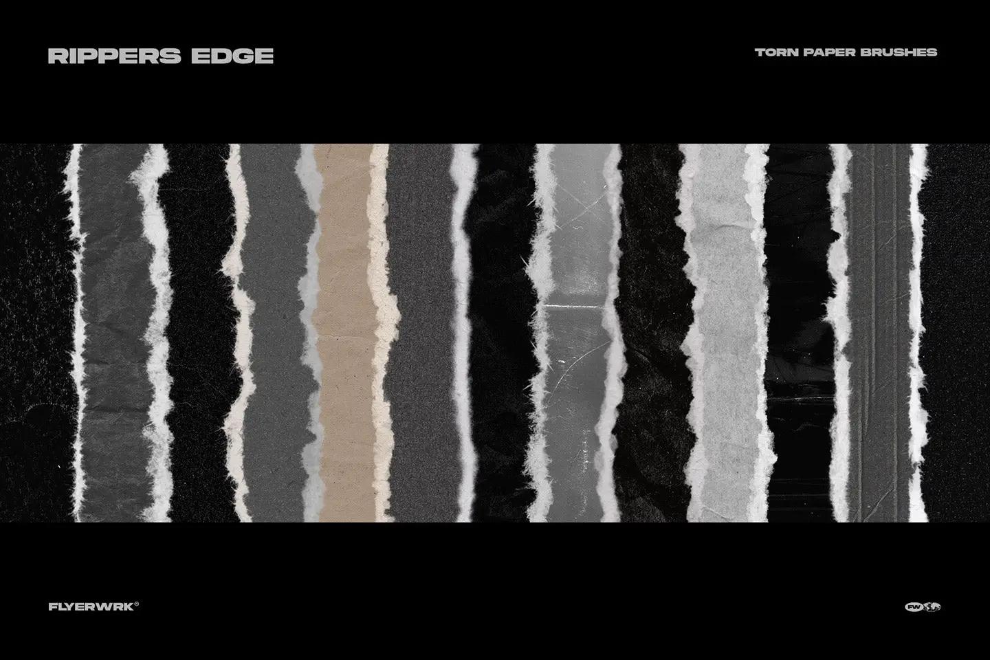 Rippers Edge - Torn Paper Brushes 8 rippers edge torn paper brushes08 84303
