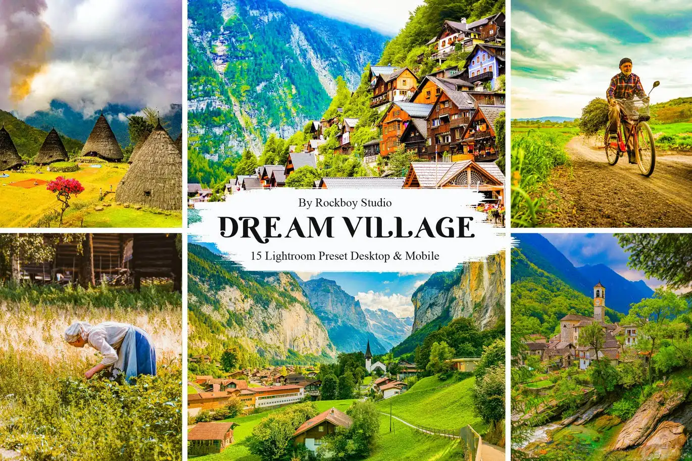 15 Dream Village Lightroom Presets 1 15 dream village lightroom presets (1) 88113