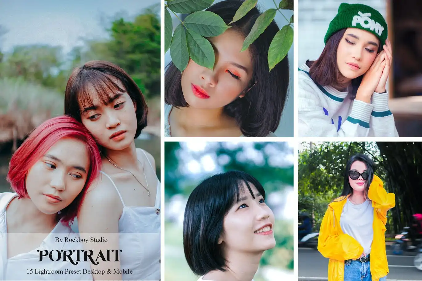 15 Portrait Lightroom Presets