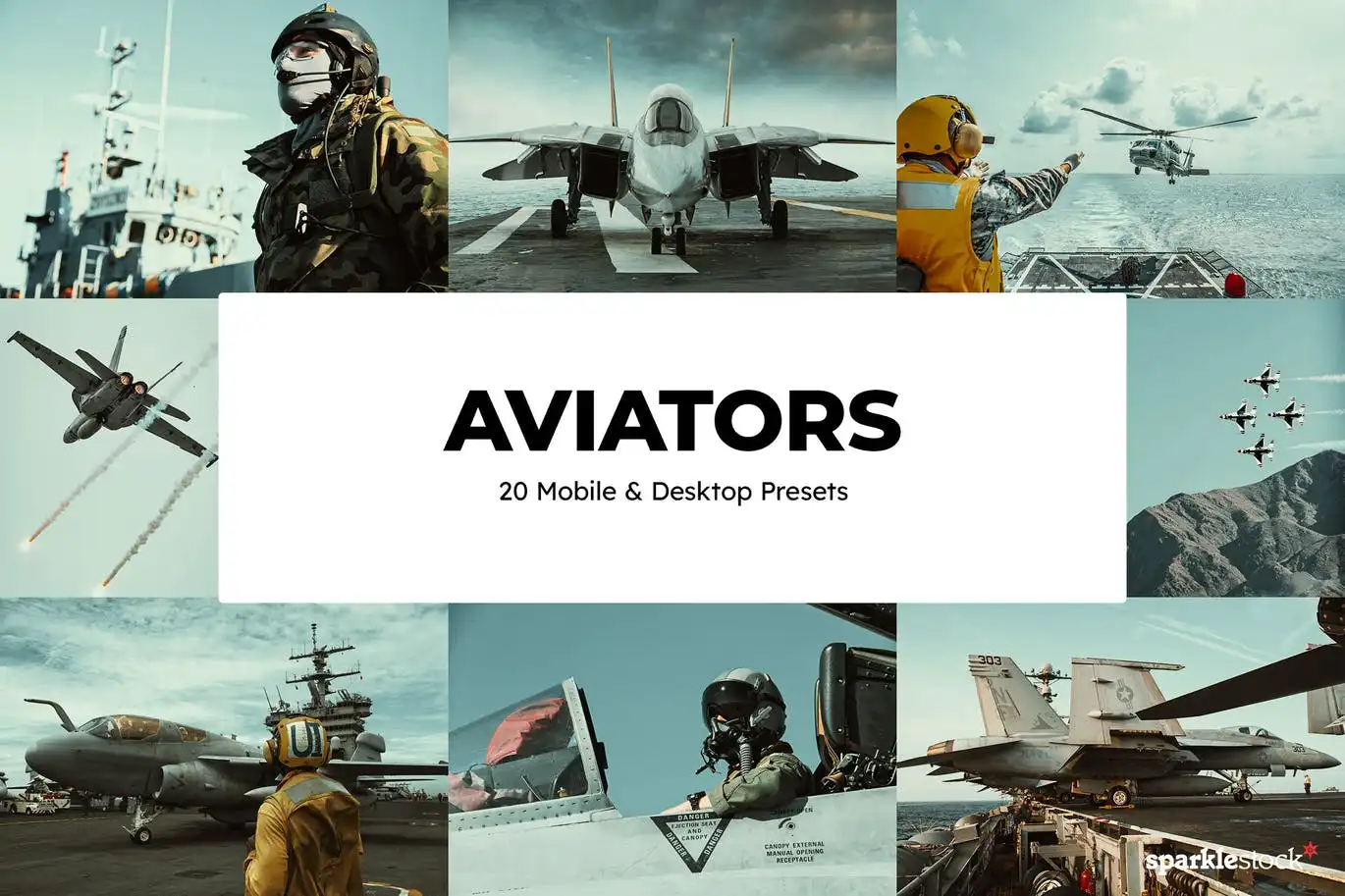 20 Aviators Lightroom Presets and LUTs