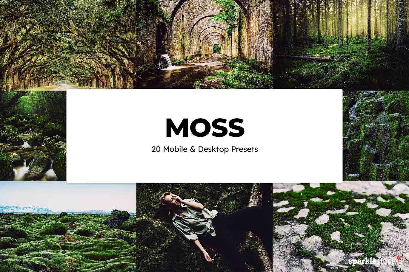 20 Moss Lightroom Presets & LUTs