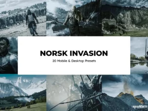 20 norsk invasion lightroom presets and luts (1) 88577