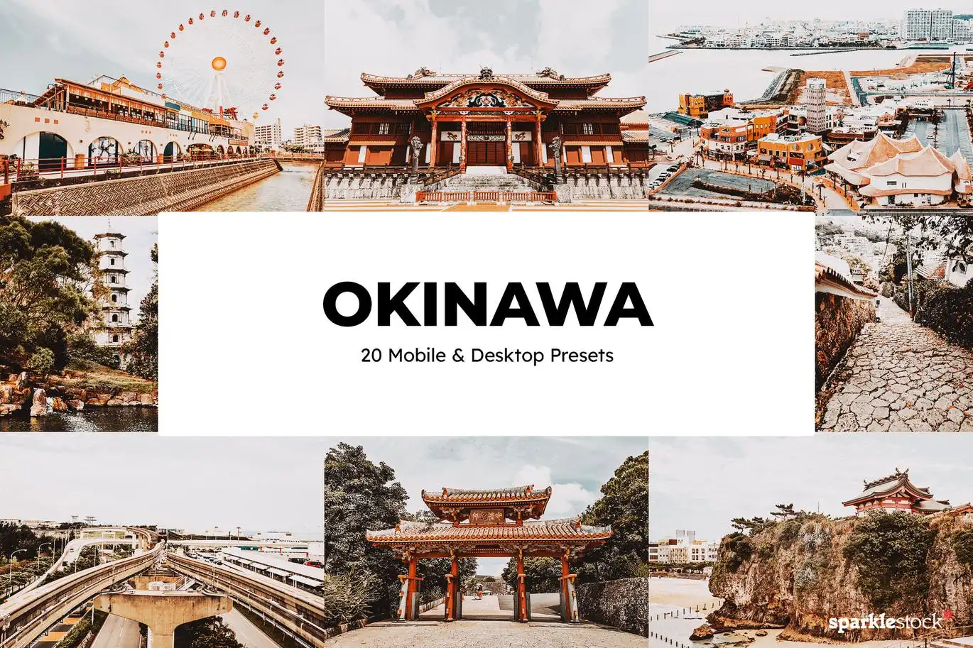 20 Okinawa Lightroom Presets and LUTs
