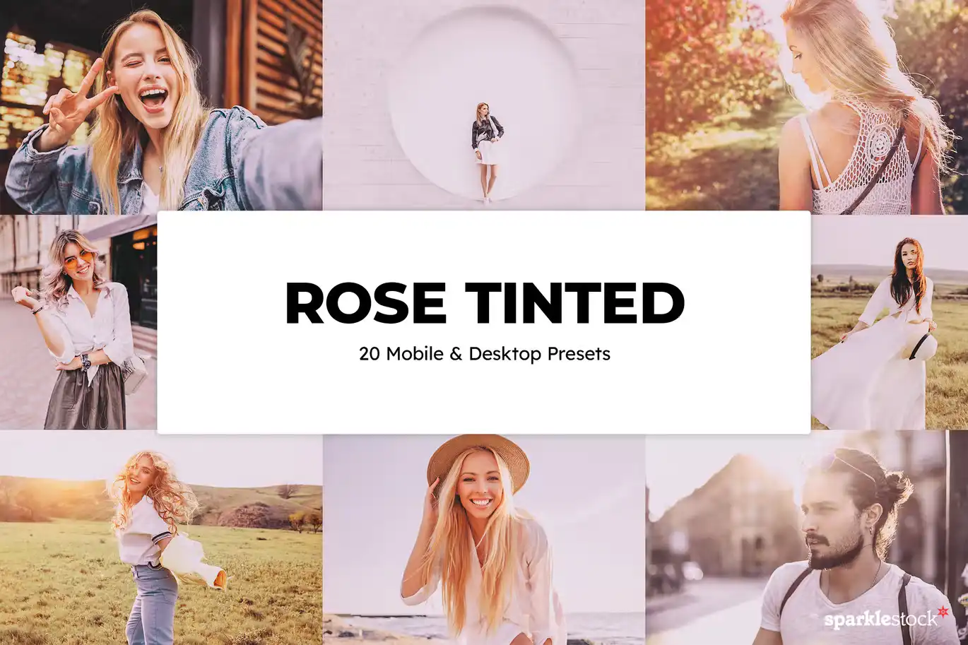 20 Rose Tinted Lightroom Presets & LUTs