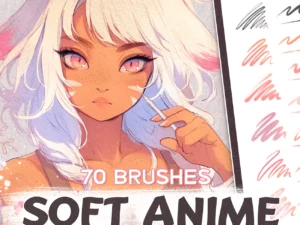 70+ anime soft style brushes for procreate01 84811