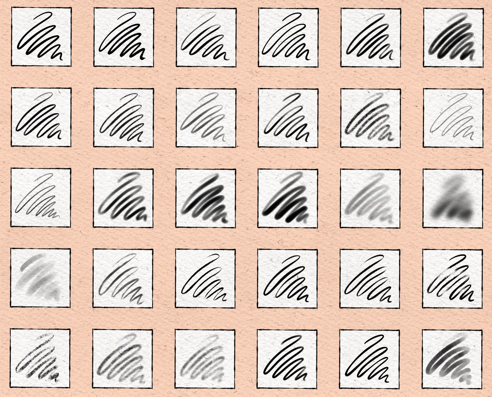 70+ Anime Soft Style Brushes for Procreate (Soft Drawing Brushes, Character Brushes, Marker Brushes, Paper Textures) 8 70+ anime soft style brushes for procreate06 84816