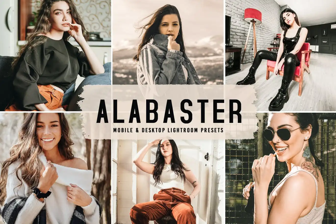 Alabaster Mobile & Desktop Lightroom Presets