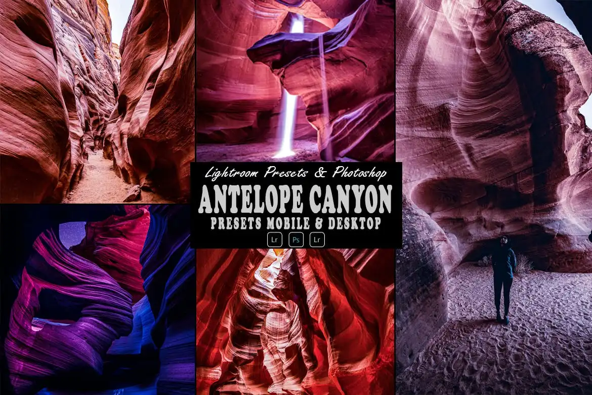 Antelope Canyon Action & Lightrom Presets