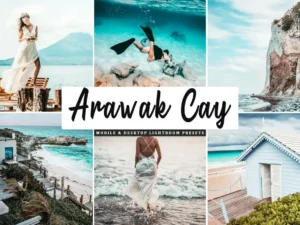 arawak cay mobile & desktop lightroom presets 86257