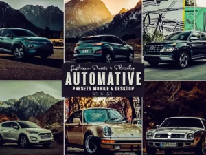 automative photoshop action & lightrom presets (4) 87639