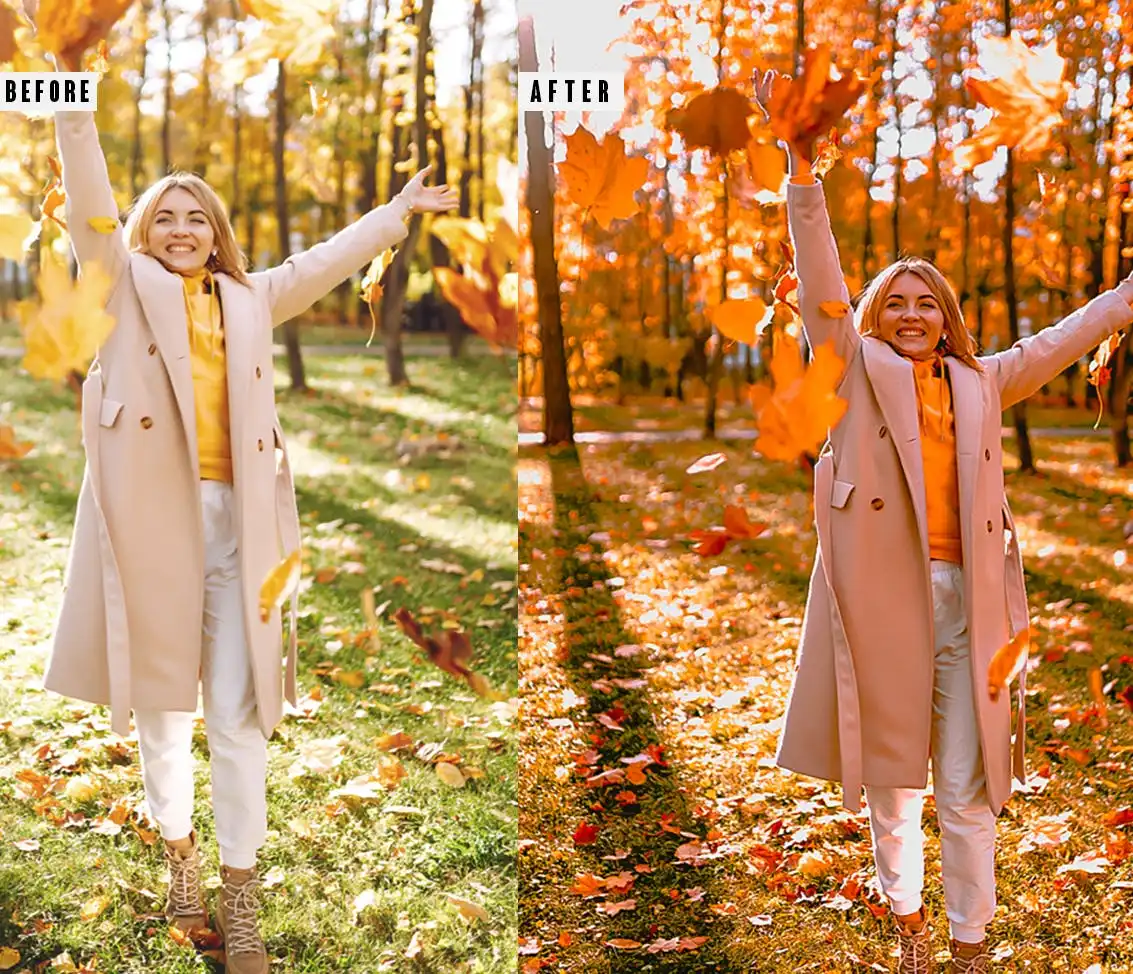 Autumn Photoshop Action & Lightrom Presets 5 autumn photoshop action & lightrom presets (11) 84977