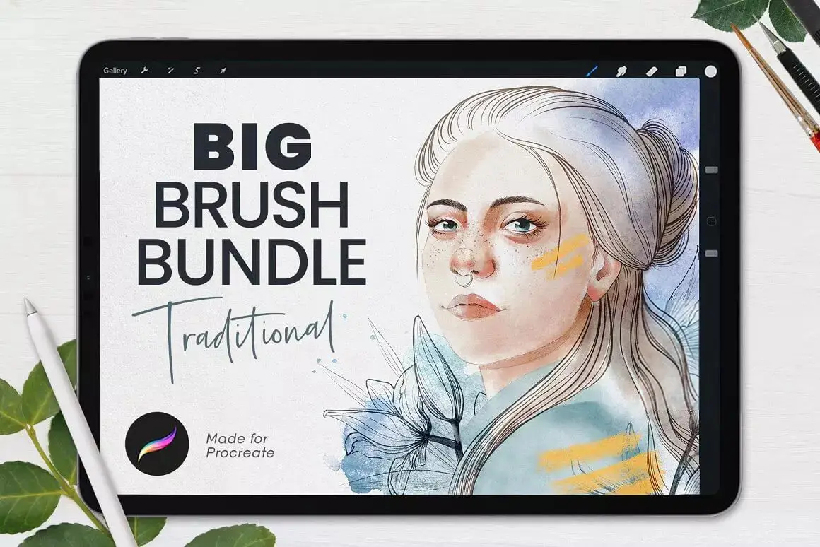 Big Brush Bundle For Procreate