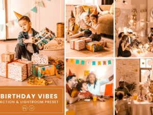 birthday vibes action & lightrom presets (5) 87217