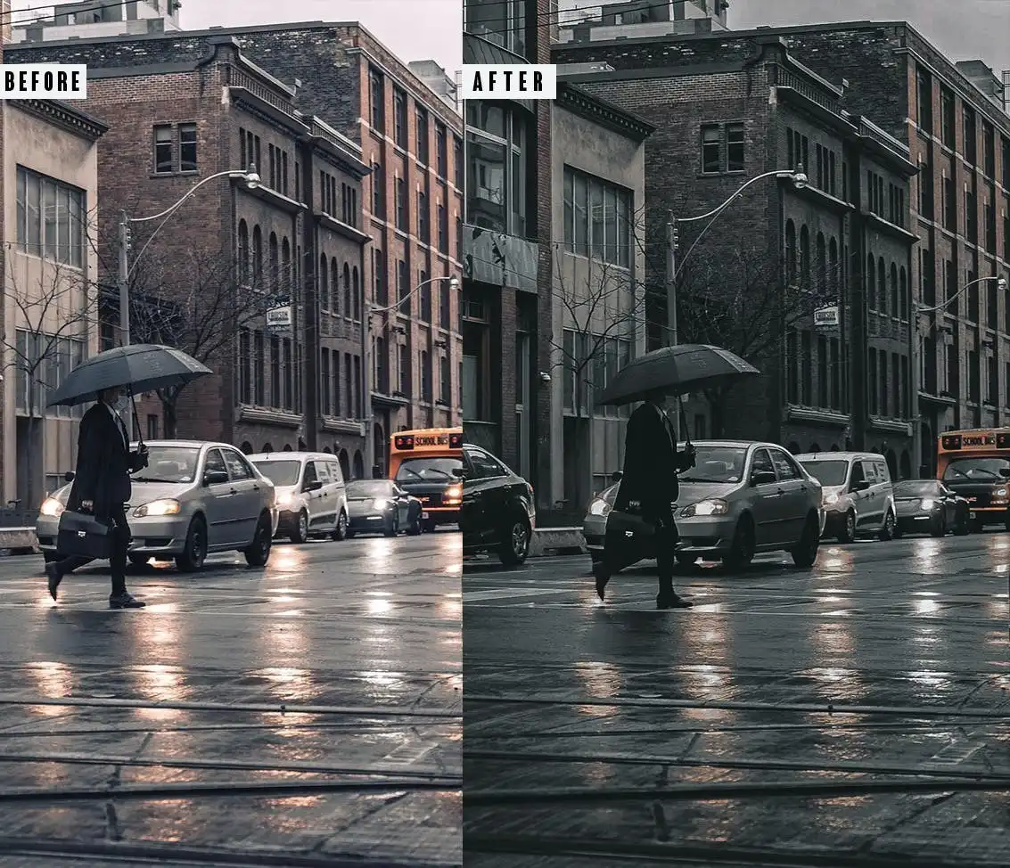 Black Mood Photoshop Action & Lightrom Presets 4 black mood photoshop action & lightrom presets (1) 87778