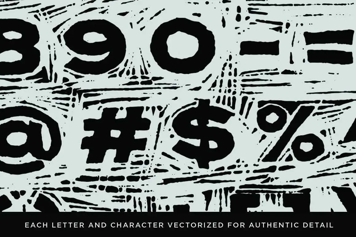 Blockprint Font & Brush Pack for Adobe Illustrator and Adobe Photoshop 10 blockprint font & brush pack for adobe illustrator and adobe photoshop09 84702