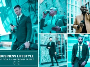 business lifestyle action & lightrom presets (6) 87169
