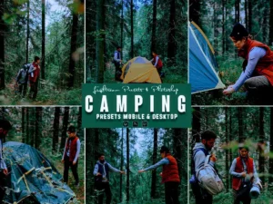 camping photoshop action & lightrom presets (1) 87716