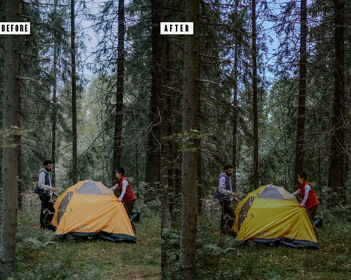 Camping Photoshop Action & Lightrom Presets 3 camping photoshop action & lightrom presets (3) 87724