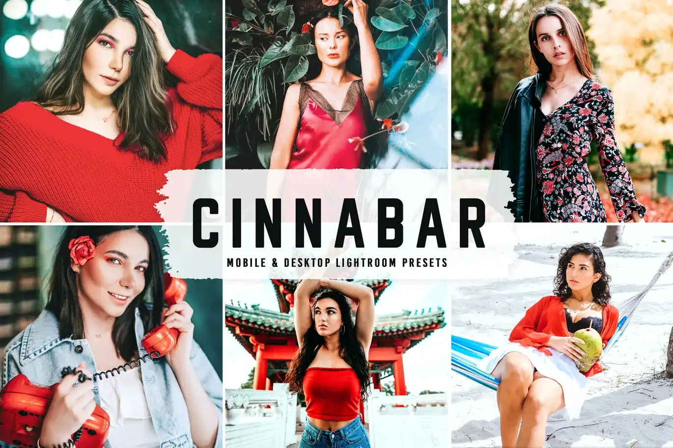 Cinnabar Mobile Desktop Lightroom Presets
