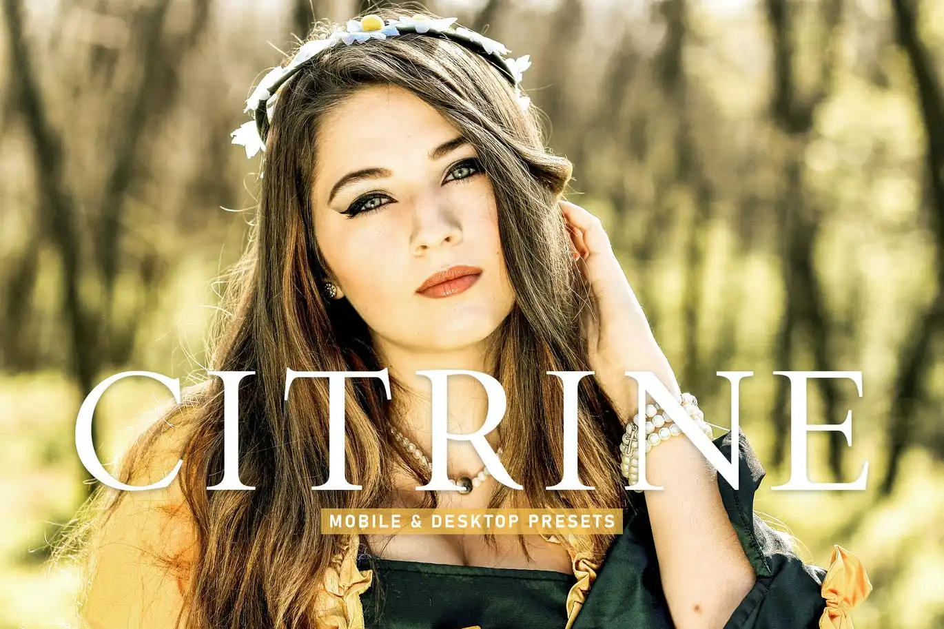 Citrine Mobile Desktop Lightroom Presets