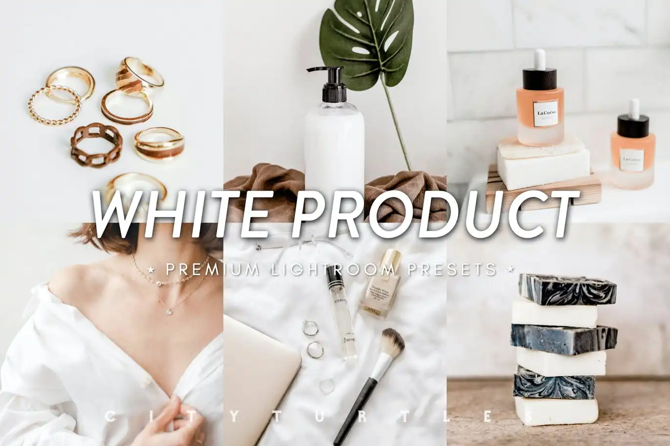 Clean White Product Photography Lightroom Presets