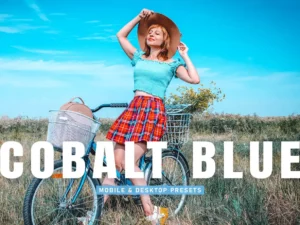 cobalt blue mobile & desktop lightroom presets (1) 86870