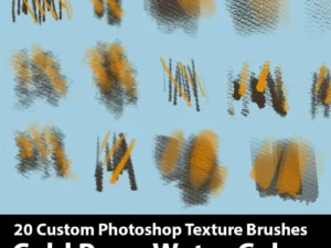 cold press watercolor texture brushes 84523