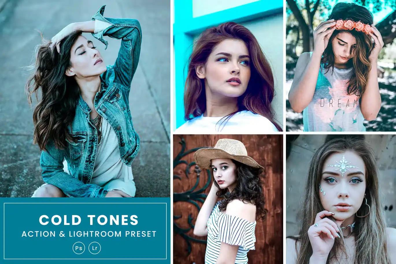 Cold Tones Action & Lightroom Presets