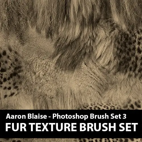 Custom Photoshop Brushes – Set 3 (Fur Texture)